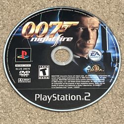 007: NightFire (Sony PlayStation 2, PS2) Disc Only Tested