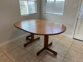 Wooden Dining Table - Expandable