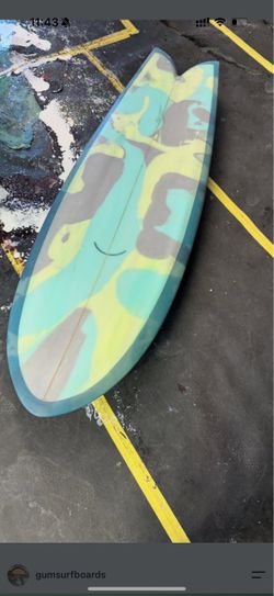 Fish surfboard