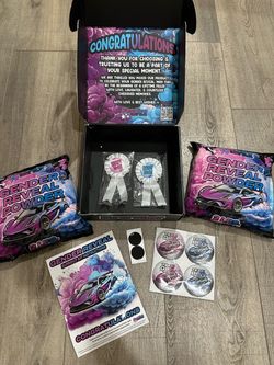 Gender reveal powder kit