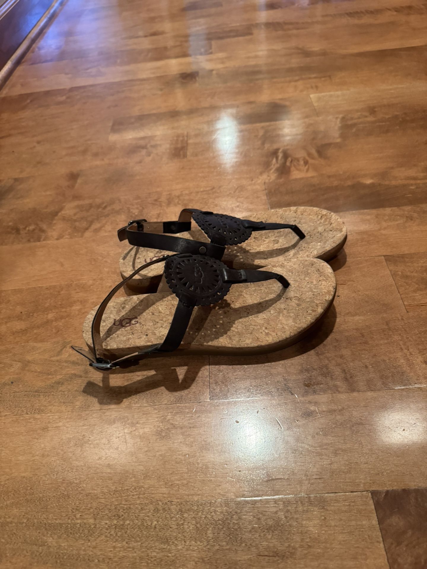 Woman’s UGG Leather Sandals Shipping Available