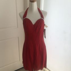 Red Evening Dress