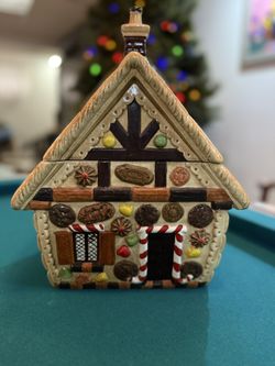 Vintage Gingerbread Cookie Jar