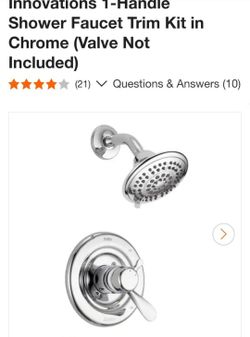 Delta T17230 Classic Monitor 17 Series Dual Function Pressure - Chrome Valve Not Included
Trim only
$85 EACH New open box item
VALVE NOT INCLUDED