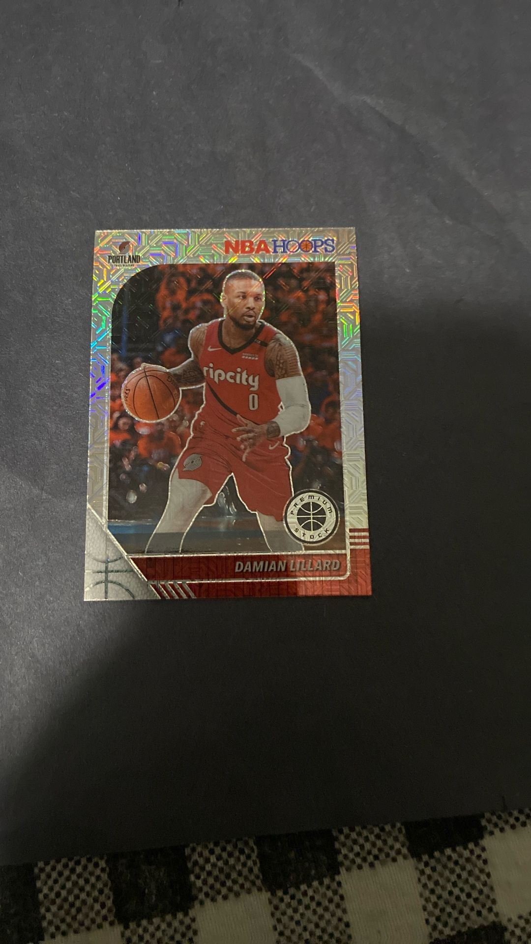 Damian Lillard 2019-20 NBA Hoops Prizm #157