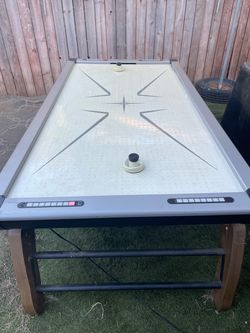 Air Hockey Table with Pushers and Puck