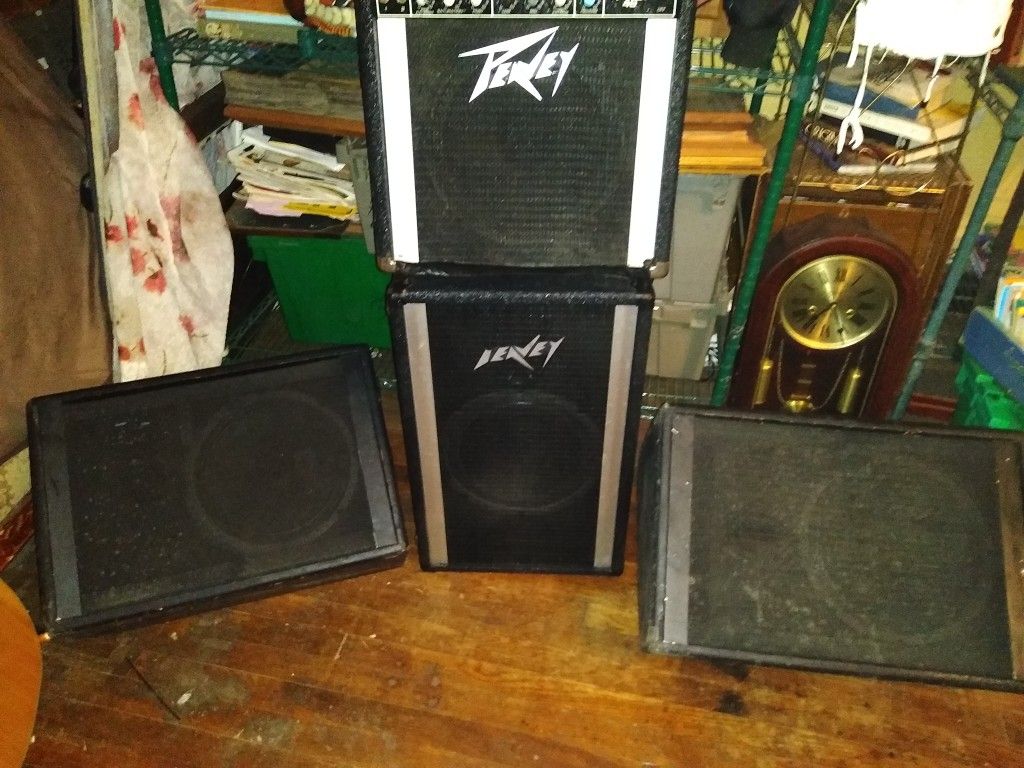 Speakers , guitars, moniters, amps and more