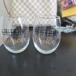 Wine Glasses For Engagement Gifts