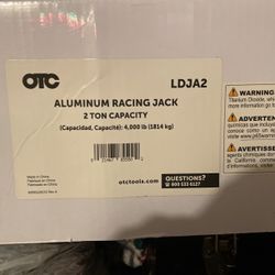 OTC Aluminum Racing Jack 2 Ton
