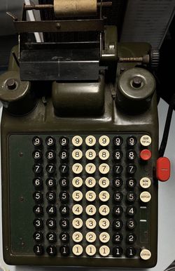 VINTAGE BURROUGHS REGISTER