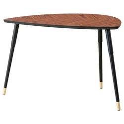 Ikea Lovebacken Side Table Coffee Table Lamp Table Mid Century Retro Styling Striking Wood Grain With Spikey Atomic Legs Eames Nelson Danish 