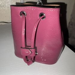 Coach Mini jaw String Bucket Bag 