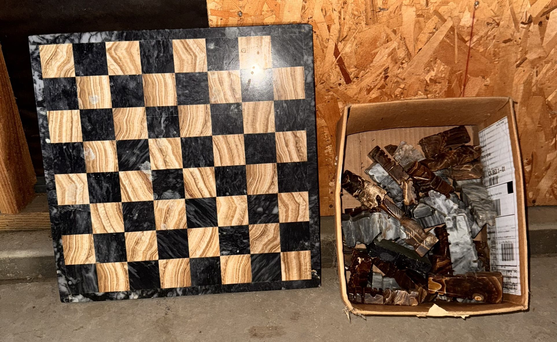 Marble Chess set