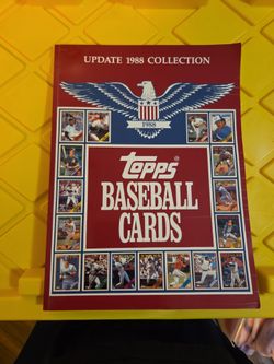 1988 Topps baseball card book