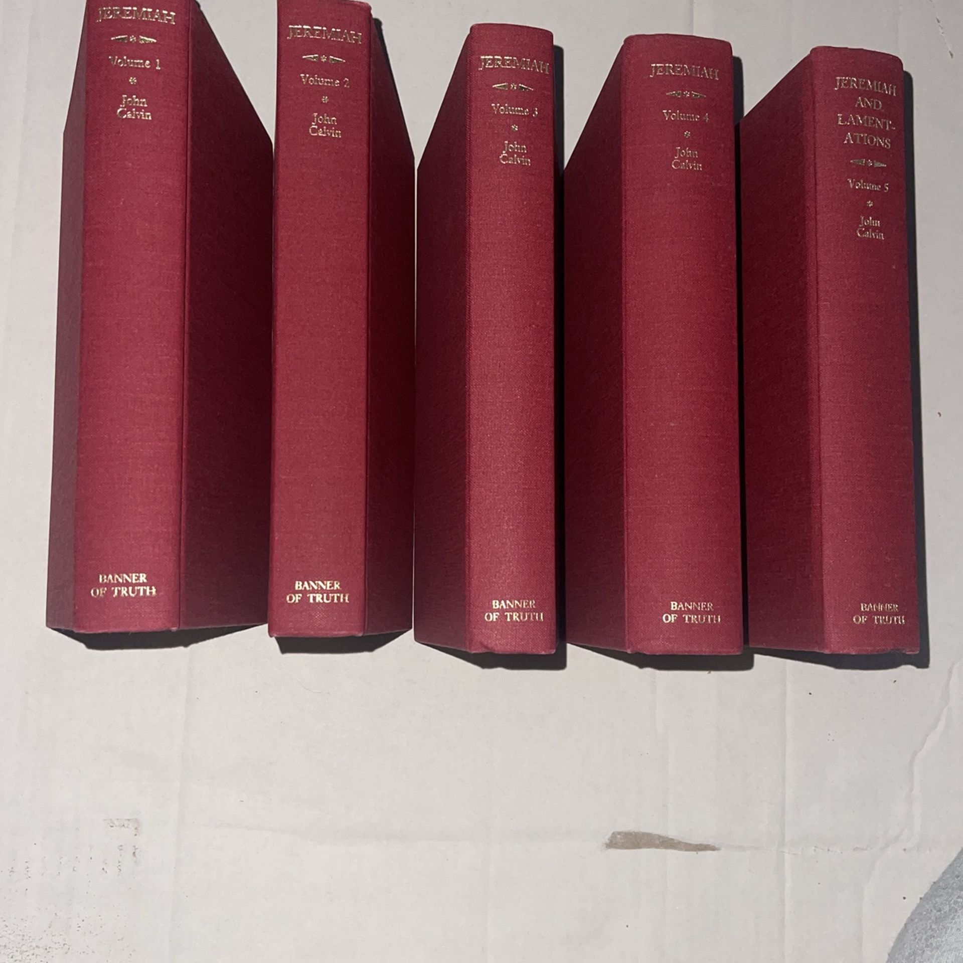 Jeremiah & Lamentations 5 VOLUME SET