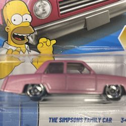 Hot Wheels The Simpsons Family Car