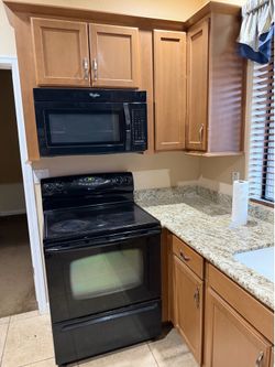 Kitchen Appliances Electric Range Microwave Dishwasher