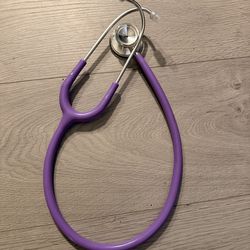 Purple stethoscope