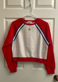 Brand new red- white & blue sweatshirt size P/S