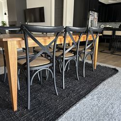 6 Dining Room Table Chairs 