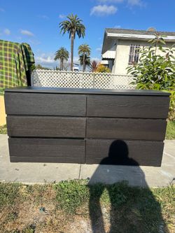 Black dresser