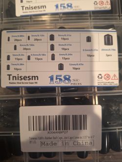 Rubber End screw cap kit