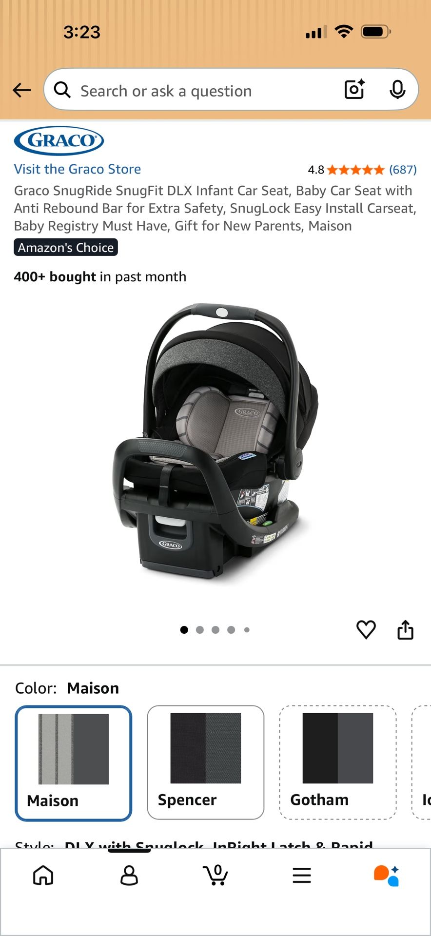 Graco Infant Car Seat