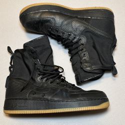 Nike SF Air Force 1 Black Gum Men's Size 13