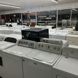 High End Used Washer Dryer Stove Or Refrigerator 