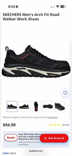 Skechers Work Shoes / Size 11