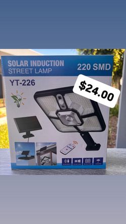 Solar induction street lamp