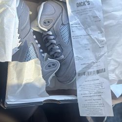 Jordan Wolf Grey 5’s