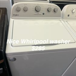 Nice Whirlpool Washer 