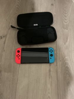Nintendo Switch + Nintendo Switch Case + Nintendo Switch Charger