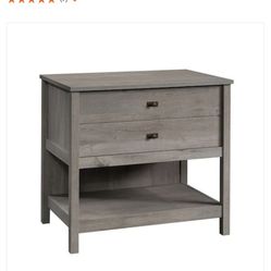 Grey Lateral File Cabinet