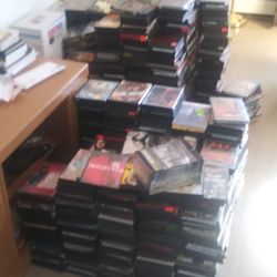 DVDs/Blu-ray -vhs