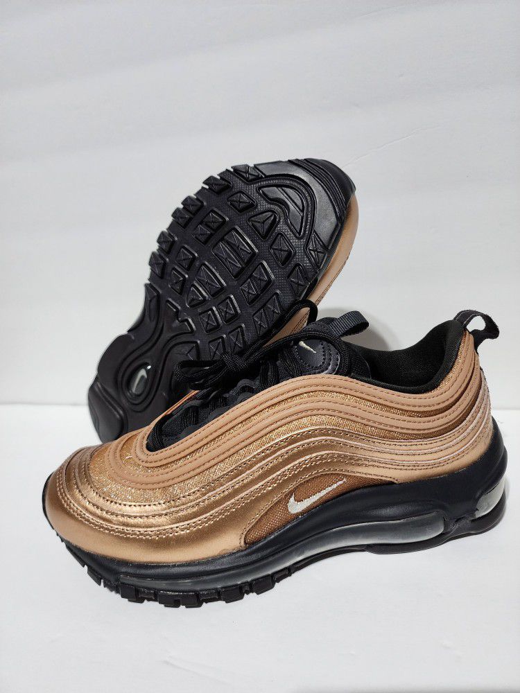 molino carrete sector New Nike Air Max 97 Copper Metalic 2019 Gold Shoes CT1176-900 Women's Size  6 & 6.5 for Sale in West Hollywood, CA - OfferUp