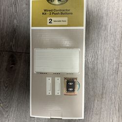 New never opened Wired contractor kit- 2 Push buttons