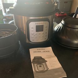 Instant Pot 6 Quart Duo Crisp + Air Fryer