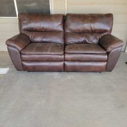 Leather Couch