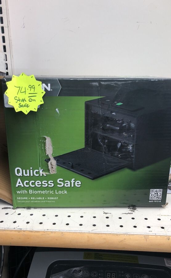 Finger print safe