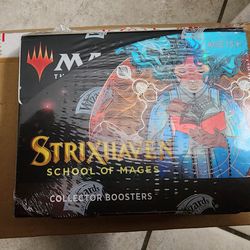 Magic the Gathering Strixhaven: School of Mages Collector Booster Display