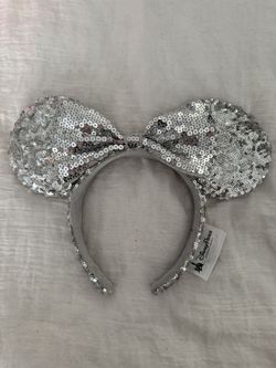 Silver Minnie Ears