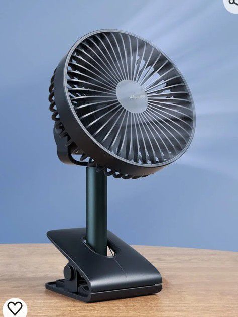 Clip On Desk Fan, Baby Stroller Small Clip Fan, Portable Mini Table Fan