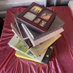 Large Lot of Picture Scrap Books And Photo Albums 