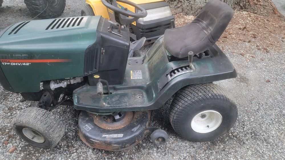 Riding Lawn Mower Runs And Moves