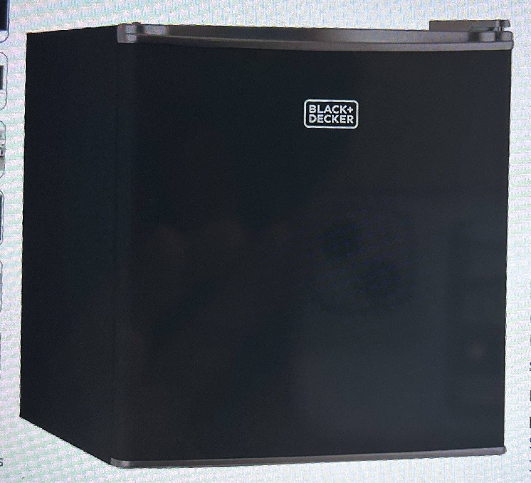 Black & Decker Compact Mini Fridge With Freezer - 1.7 Cubic Feet