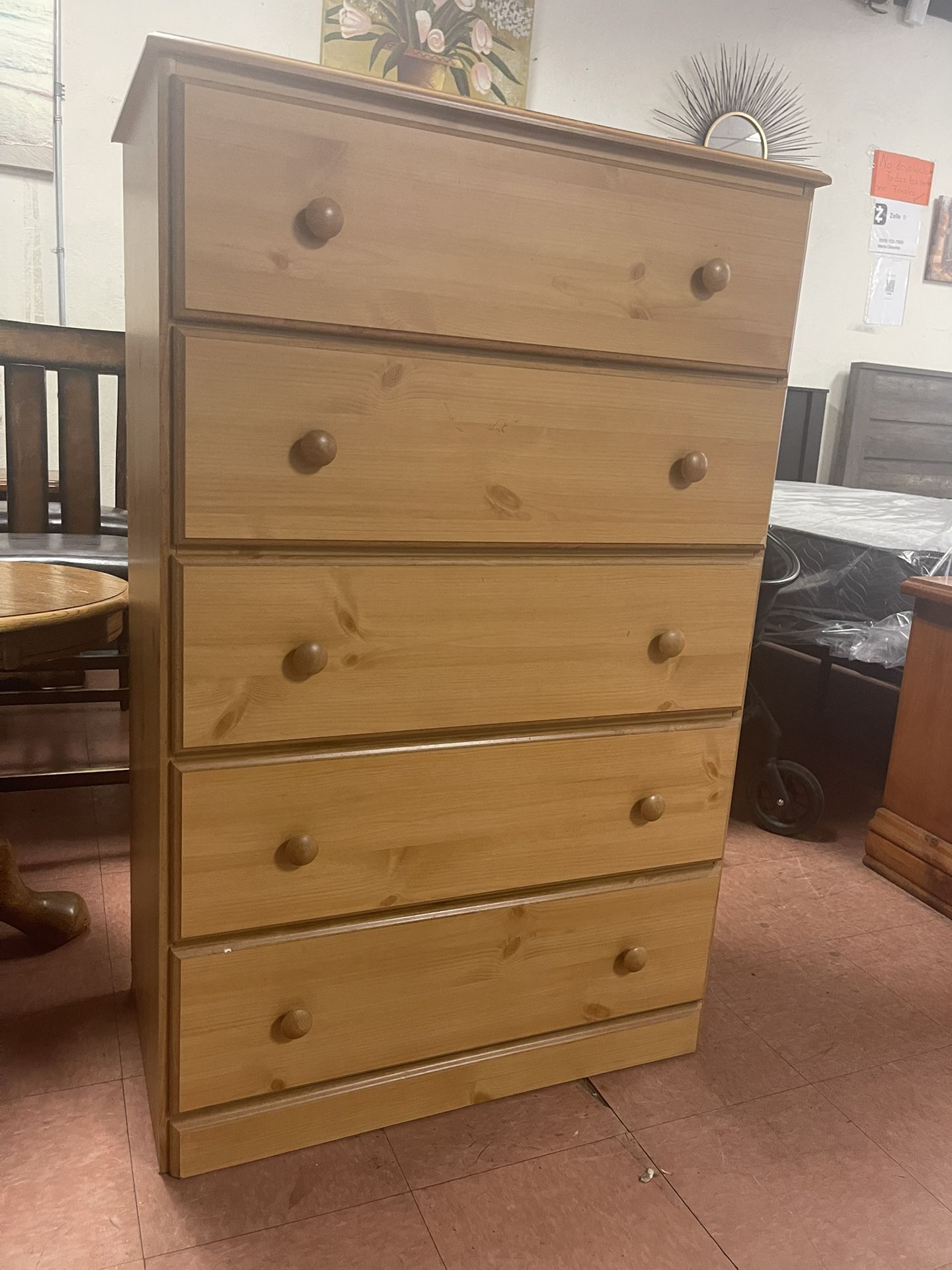 5 Drawers Dresser 