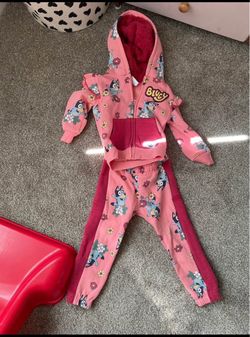 Pink Bluey set 3T