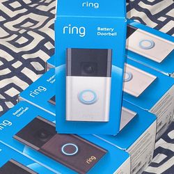 (6) Ring Battery Doorbell